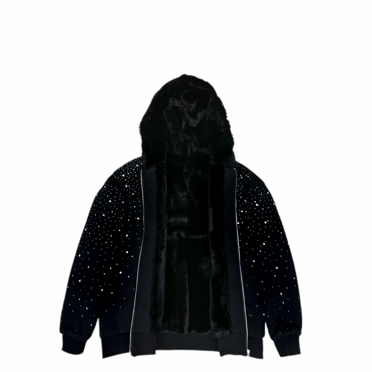 Veste à strass EYDIZ noire